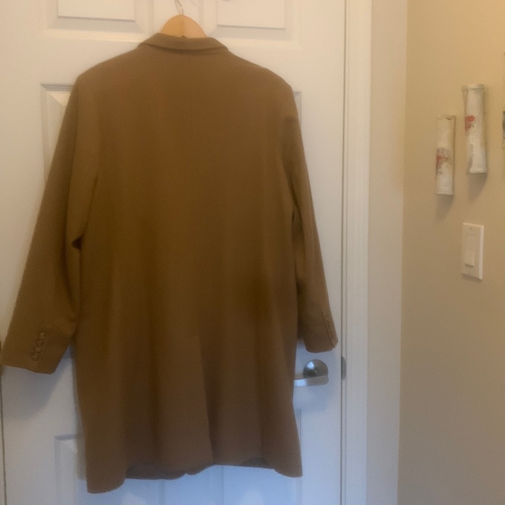 Camel overcoat! Gender-neutral. 2XL - Picture 6 of 9